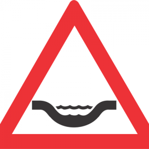 DRIFT ROAD SIGN (W350)